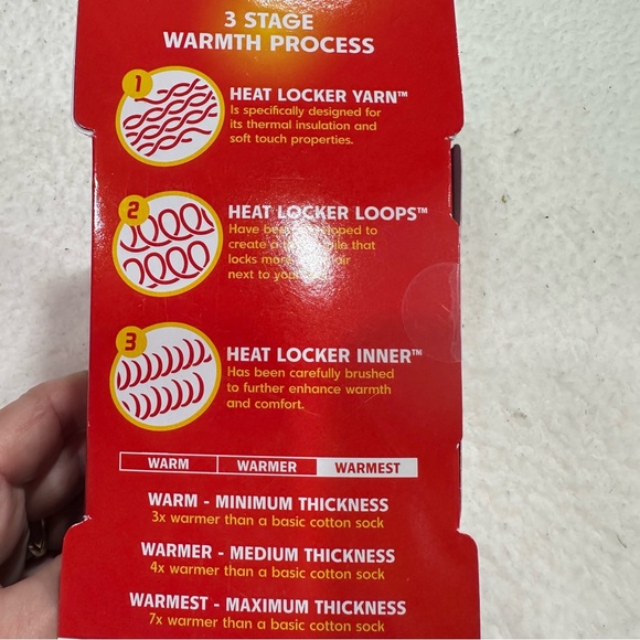 Purple Heat Lockers Thermal Socks - Picture 9 of 10
